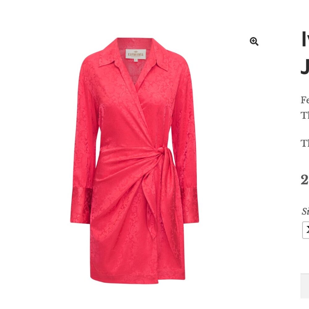 *** NWT *** Karmamia Ivy Wrap Dress